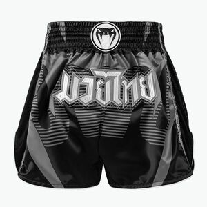 Férfi edzőshort Venum Adrenaline Muay Thai black/silver grey (Adrenaline Muay Thai VENUM-05242-109) kép