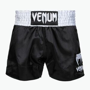 Férfi edzőshort Venum Classic Muay Thai black/white/gold (Classic Muay Thai VENUM-03813-624) kép