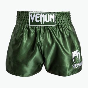 Férfi edzőshort Venum Classic Muay Thai khaki/white (Classic Muay Thai VENUM-03813-623) kép