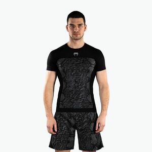 Férfi rashguard Venum G-Fit Scales Rashguard black/charcoal grey (G-Fit Scales Rashguard VENUM-05839-109) kép
