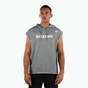 Férfi ujjatlan kapucnis pulóver Venum Boxing VT Sleeveless Hoodie heather grey (Boxing VT Sleeveless Hoodie VENUM-05814-010) kép