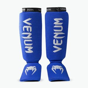 Sípcsont- és lábfejvédők Venum Kontact Shin Guards royal blue/silver (Kontact Shin Guards VENUM-0480-633) kép