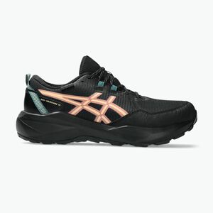 Női futócipő ASICS Gel-Venture 11 Waterproof black/apricot crush (Gel-Venture 11 Waterproof 1012B934-001) kép