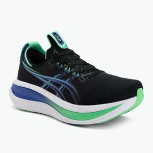 Férfi futócipő ASICS Gel-Nimbus 28 black/cobalt burst (Gel-Nimbus 28 1011C127-003) kép
