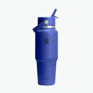 Hőtartó kulacs Hydro Flask Wide Flex Straw Travel 946 ml blue (Wide Flex Straw Travel WT32CFS382) kép