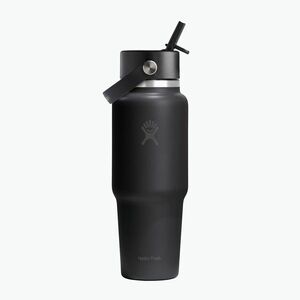 Termosz Hydro Flask Wide Flex Straw Travel 946 ml black (Wide Flex Straw Travel WT32CFS001) kép