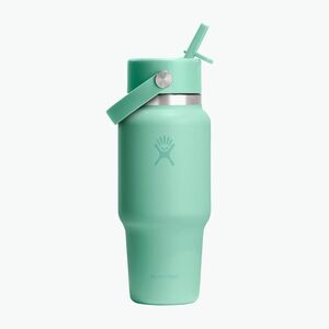 Termoskulacs Hydro Flask Wide Flex Straw Travel 621 ml mermaid green (Wide Flex Straw Travel WT24CFS344) kép