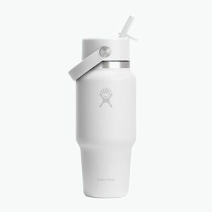 Hőtartó palack Hydro Flask Wide Flex Straw Travel 621 ml white (Wide Flex Straw Travel WT24CFS110) kép