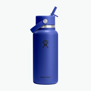 Termosz Hydro Flask Wide Flex Straw 946 ml Capri Blue (Wide Flex Straw W32CFS382) kép