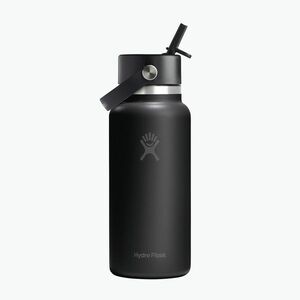 Termosz Hydro Flask Wide Flex Straw 946 ml black (Wide Flex Straw W32CFS001) kép