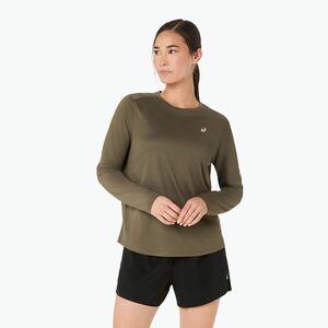 Női hosszú ujjú futó felső ASICS Core LS Top dark olive (Core Top 2012D181-300) kép