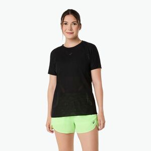 Női futópóló ASICS Metarun SS Top performance black (Metarun Top 2012D418) kép