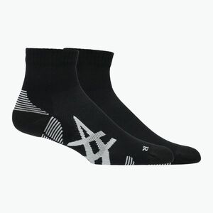 Zokni ASICS Cushioned Quarter 2 pár performance black (Cushioned Quarter 3013B358-002) kép
