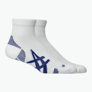 Zokni ASICS Cushioned Quarter 2 pár brilliant white/asics blue (Cushioned Quarter 3013B358-100) kép
