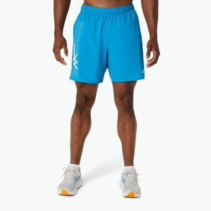 Férfi futó rövidnadrág ASICS Icon 7IN Aegean Blue/Cream (Icon 7IN 2011D455-400) kép