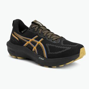 Férfi futócipő ASICS GT-1000 14 GTX black/dark cobalt (GT-1000 14 GTX 1011C078-001) kép