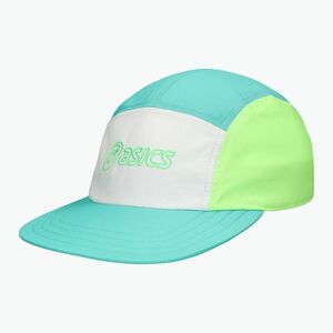 Baseball sapka ASICS Performance Running 5 panel aurora green/cream (Performance Running 5 Panel 3013B331-300) kép