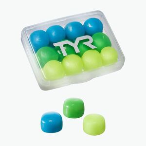 Füldugók Tyr Soft Silicone Ear Plugs Jr 12 pcs. blue/green/yellow (Soft Silicone Ear Plugs Jr 12Pk LEPY12PK_970) kép