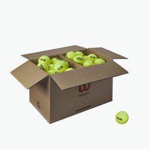 Teniszlabdák Wilson Trinity Club 72 pcs. yellow (Trinity Club 72B WR8201501001) kép