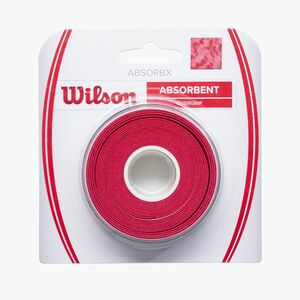 Overgrip teniszütőkhöz Wilson Absorbx Overgrip 3 db. red/white (Absorbx Overgrip WR8446501001) kép