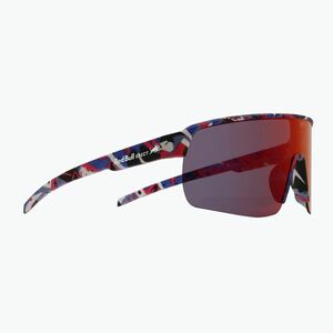 Napszemüveg Red Bull SPECT Dakota matt blue-burgundy pattern/smoke red-purple mirror (DAKOTA-014) kép