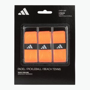 Overgrip-ek padelütőkhöz adidas Padel Overgrip Set 3 pcs. orange (Padel Overgrip Set AC2BA1OR) kép