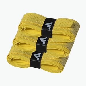 Overgrip-ek padel ütőkhöz adidas Padel Overgrip Set 3 pcs. yellow (Padel Overgrip Set AC2BA1YE) kép
