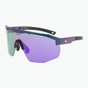 Napszemüveg GOG Argo metallic purple/green reflex purple (Argo E506-6) kép