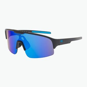 Gyerek napszemüveg GOG Petra matt black/blue reflex blue (Petra E991-1) kép
