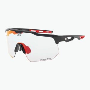 Napszemüveg GOG Loki black/red reflex red (Loki E606-4C) kép