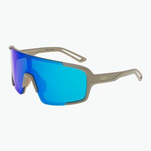Napszemüveg GOG Magni matt brown/khaki reflex white/blue (Magni E524-2) kép