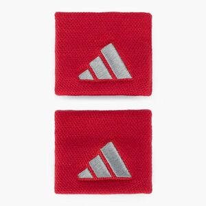 Frottír csuklópántok adidas Wristband S 2 db red/grey (Wristband AA4WC4S50) kép