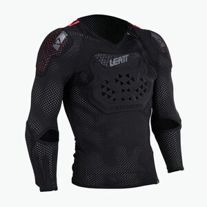 Kerékpáros páncél Leatt Body Protector ReaFlex Stealth black/grey (Body Protector ReaFlex Stealth 5024060462) kép