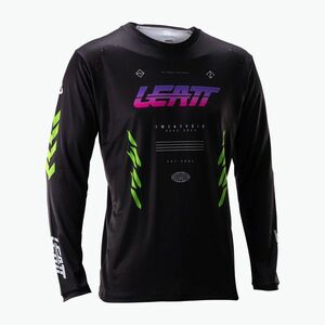 Férfi hosszú ujjú kerékpáros mez Leatt MTB Gravity 4.0 race black (MTB Gravity 4.0 5026055791) kép