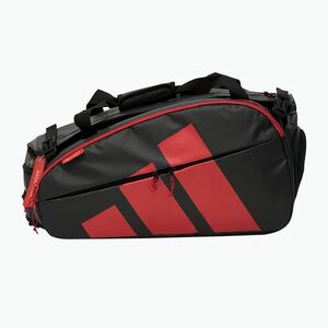 Padel táska adidas Multigame Racket Bag Ale Galán 2026 black/red (Multigame Racket Bag Ale Galán 2026 AB1PA7U22) kép
