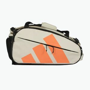 Padel táska adidas Multigame Racket Bag 2026 off white/orange (Multigame Racket Bag 2026 AB1PA9U89) kép