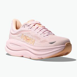 Női futócipők HOKA Bondi 9 lilac cream/tangerine glow (Bondi 9 1162012-LRMT) kép