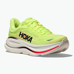 Férfi futócipők HOKA Bondi 9 Wide neon yuzu/sunlight (Bondi 9 Wide 1162013-NYZS) kép