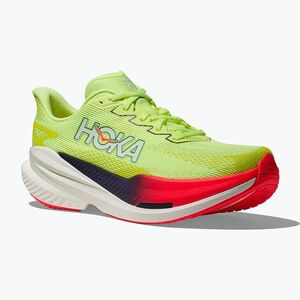 Férfi futócipők Hoka Mach X 3 neon yuzu/squid ink (Mach X 3 1168720-NZS) kép