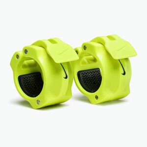 Súlyzóbilincsek Nike Strength Barbell Collars 2 pcs. volt/black (Barbell Collars ZCAU-V199) kép