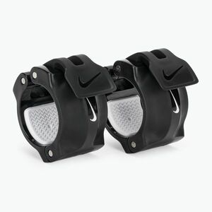 Súlyzóbilincsek Nike Strength Barbell Collars 2 pcs. black/white (Barbell Collars ZCAU-1A99) kép