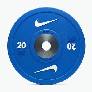 Bumper tárcsa Nike Strength Pro Urethane Bumper Plates 20 kg blue/white (Pro Urethane Bumper Plates PUBK-6020) kép