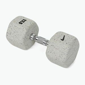 Gumírozott kézisúlyzó Nike Strength Grind Hex Dumbbell 17, 5 kg wolf grey (Grind Hex Dumbbell DGHK-1117) kép