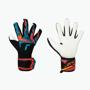 Kapus kesztyűk Reusch Attrakt Freegel Advance black/aqua blue/shocking orange (Attrakt Freegel Advance 5670235-7090) kép