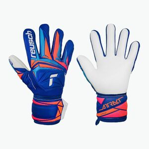 Reusch Attrakt Grip kapuszkesztyű sharp blue/white/shocking orange (Attrakt Grip 5670815-4126) kép
