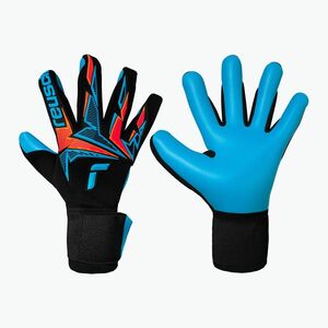 Kapus kesztyűk Reusch Attrakt Freegel Aqua black/shocking orange/aqua blue (Attrakt Freegel Aqua 5670439-7126) kép