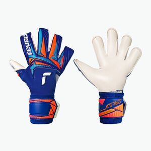 Kapus kesztyűk Reusch Attrakt Gold X Evolution sharp blue/white/shocking orange (Attrakt Gold X Evolution 5670964-4126) kép