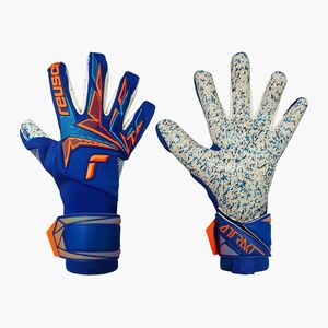 Kapus kesztyűk Reusch Attrakt Freegel Fusion Goaliator sharp blue/shocking orange (Attrakt Freegel Fusion Goaliator 5670995-4129) kép