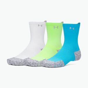 Zokni Under Armour Velociti Run Cushion 3 pairs capri/capri, reflective (Run Cushion 1387043-419) kép