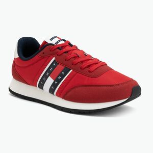 Férfi cipő Tommy Jeans Classic Runner sapphire red (Classic Runner EM0EM01709XLE) kép